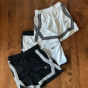 Nike youth Basketball Shorts. Youth size L and XL. 3 pair sold together.